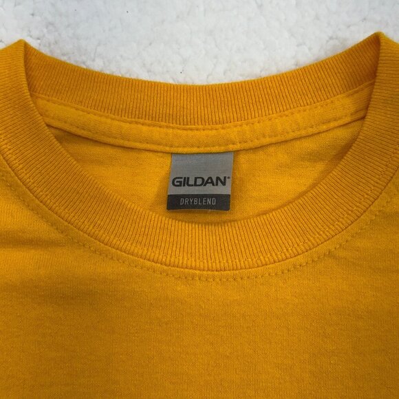 McDonald's Crispy Chicken Sandwich Employee Team Member T-Shirt Yellow Size S? - Picture 5 of 7